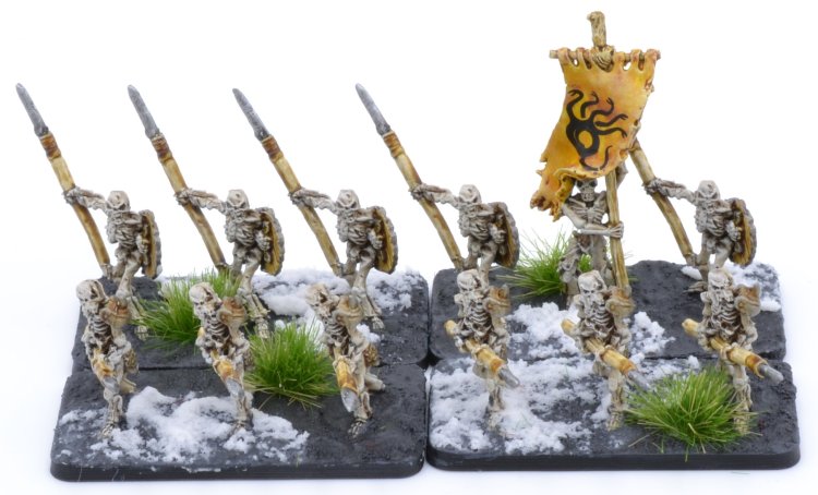 Skeletons with Spears - Click Image to Close