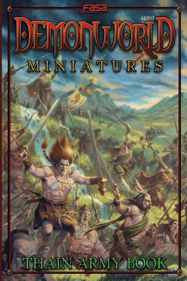 Demonworld Miniatures Thain Army Book - Click Image to Close
