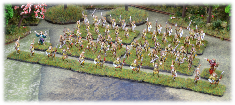 Wood Elf Basic Starter Army - Click Image to Close