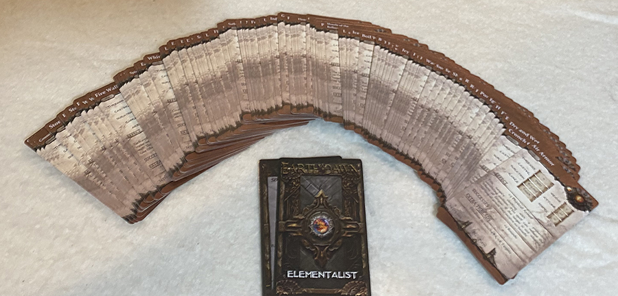 Elementalist Spell Card Deck