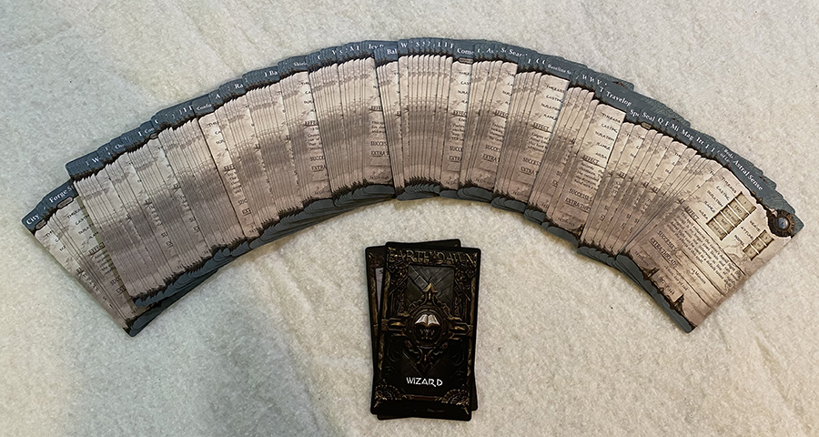 Wizard Spell Card Deck
