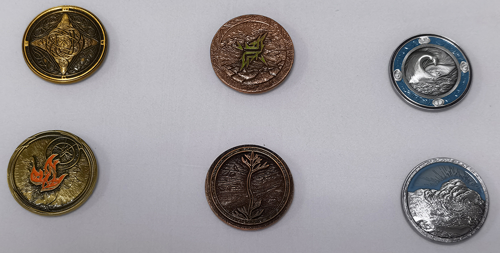 Elemental Coin Set