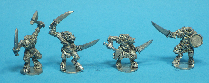 Beastmen with Hand Weapons - Click Image to Close