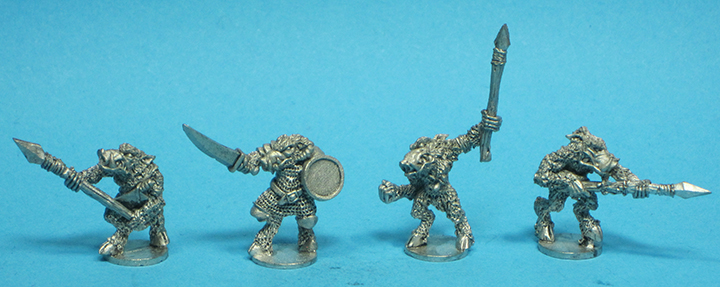 Beastmen with Spears - Click Image to Close